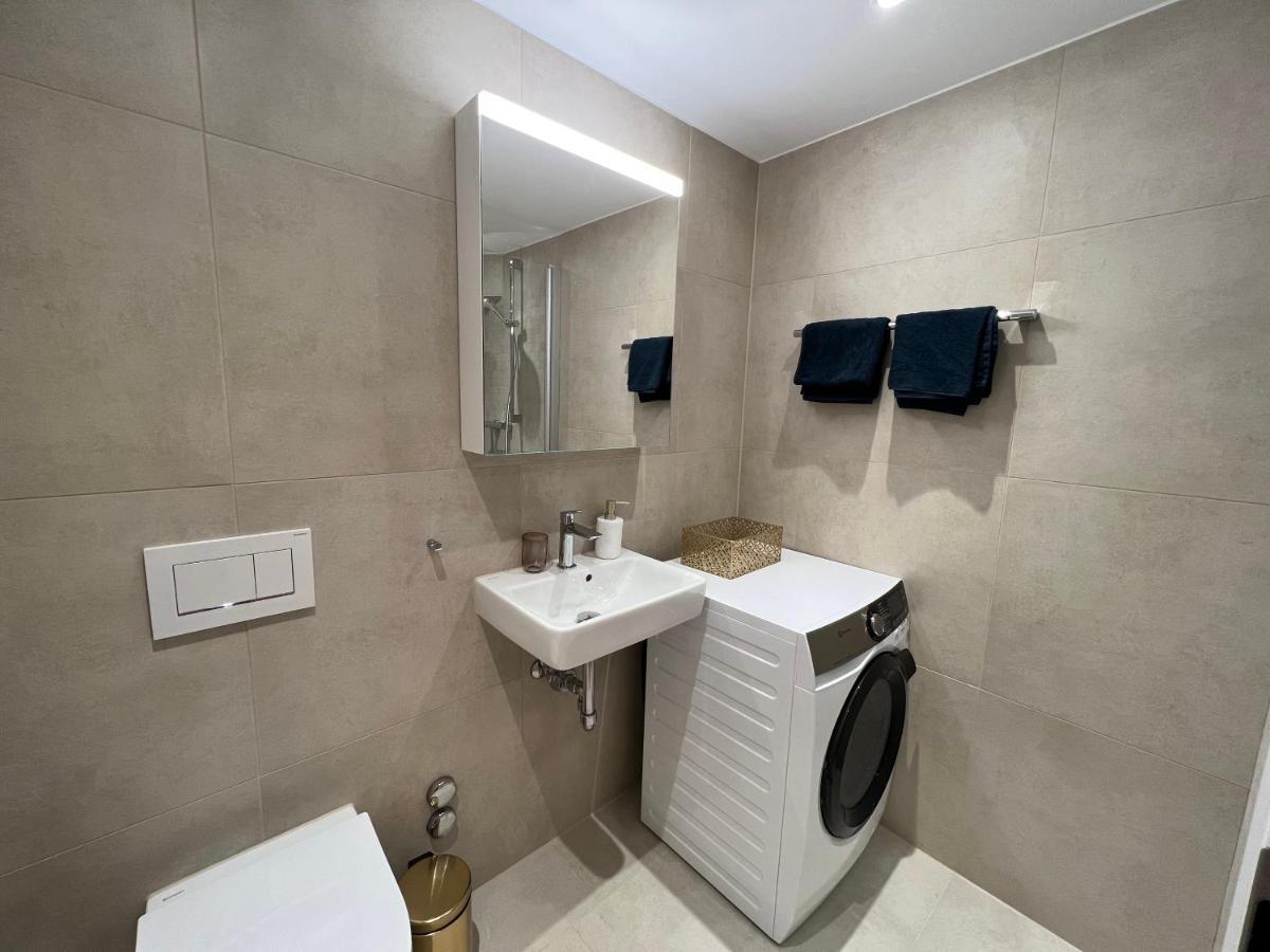 Moderne Wohnung Mit Pilatusblick 4 Pax Hergiswil Exterior photo